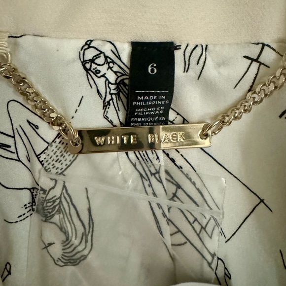 WHBM Office Siren Cream Blazer Suit Jacket NWT - Picture 3 of 9